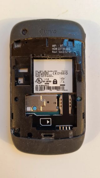 Blackberry 8520 Blanca Operativa como teléfono.