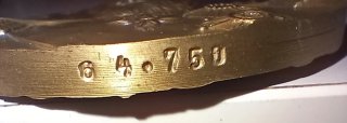 Medalla Conmemorativa guerra civil Pedro IV 205gr