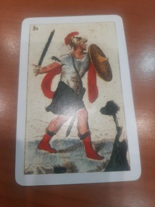 Cartas de colección Queen of Sheba, 10, J, 1