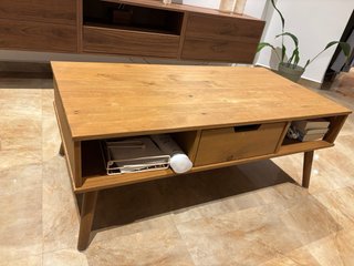 Mesa de centro de madera