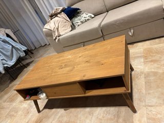 Mesa de centro de madera