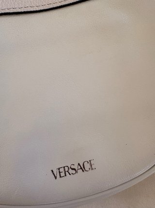 Borsa Versace Mini Repeat Bianca