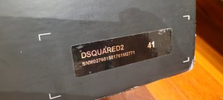 Tenis  Dsquared2 Talla 41 Bota alta Sneakers