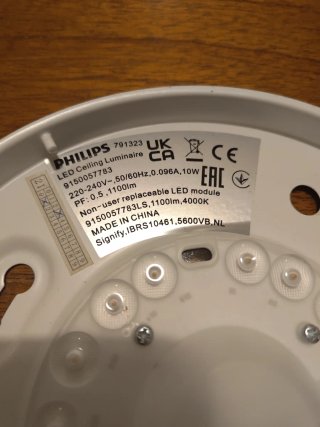 Plafón Led Philips 10W