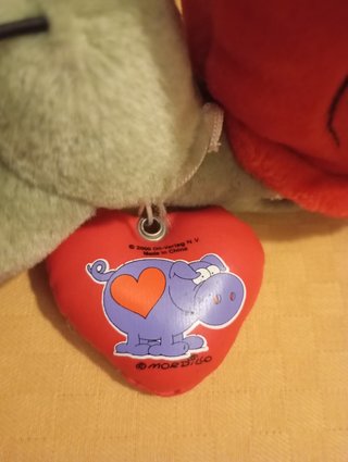 Peluche vintage lumaca mordillo