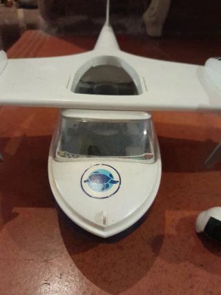 Hidroavión Playmobil con figuras