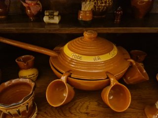 Colección piezas barro artesanales