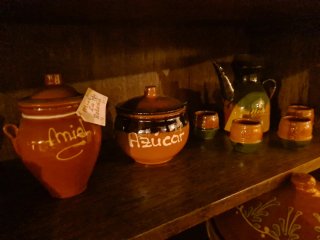Colección piezas barro artesanales