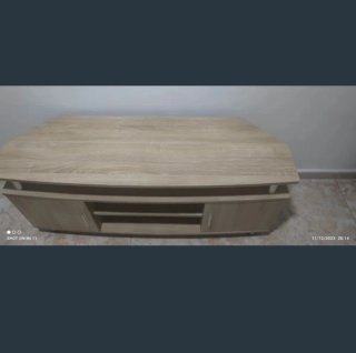Mueble TV madera y metal