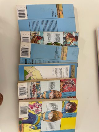 Lote entero 6 libros barco de vapor
