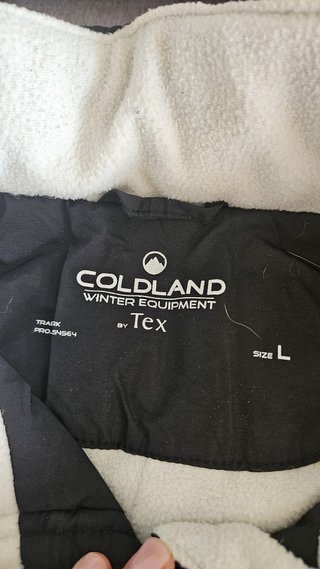 Chaqueta de esquí Coldland Hombre Talla M/L