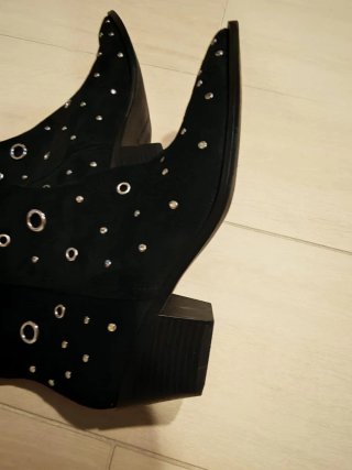 Botas Stradivarius Negras Talla 38