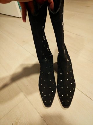 Botas Stradivarius Negras Talla 38