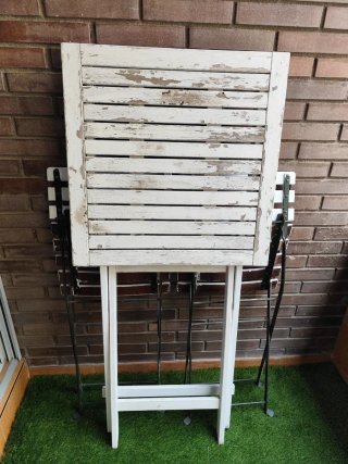 Mesa y 2 sillas Ikea para restaurar