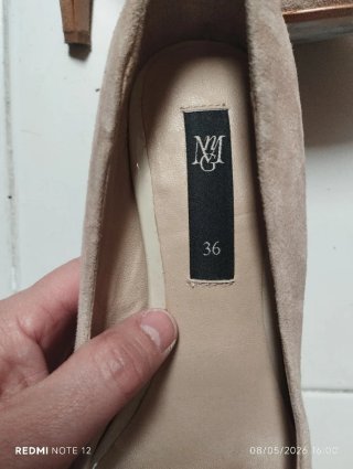 Zapatos tacón Mango ante