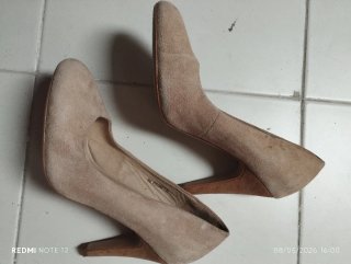 Zapatos tacón Mango ante