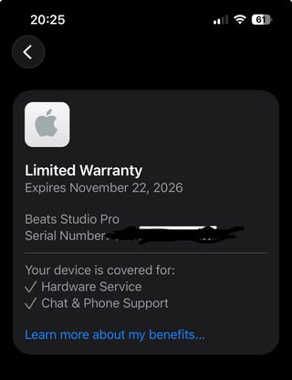 Beats Studio Pro Negro