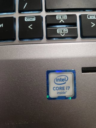 Ordenador HP i7 Plata