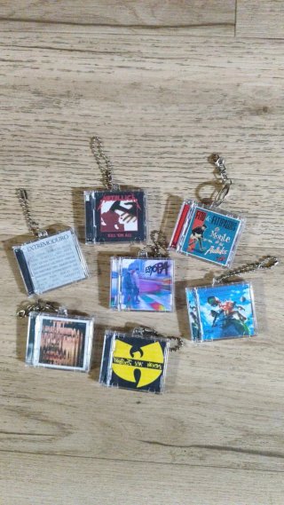 Mini Llavero CD Personalizable