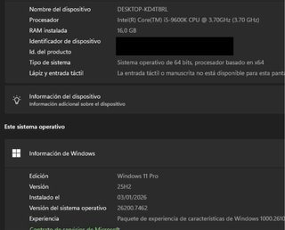 PC 9600K RTX2070