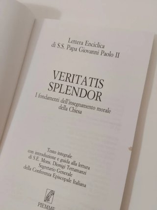 Veritatis Splendor Enciclica Papa Giovanni Paolo