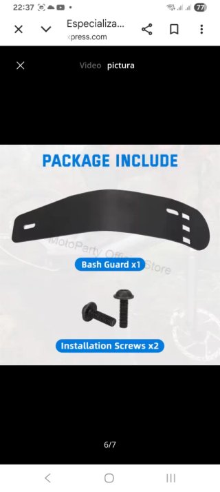 Protector motor Specialized Levo gen 4