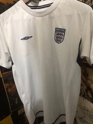 Camiseta Inglaterra Umbro Vintage 2003-2005