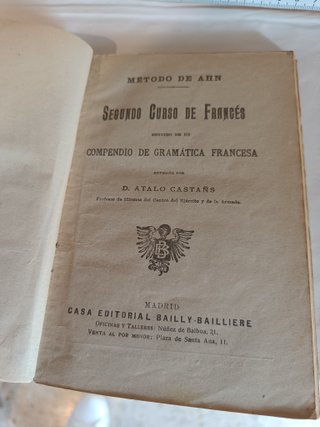 Libros Antiguos Decoración / Historia de Francia