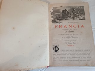 Libros Antiguos Decoración / Historia de Francia