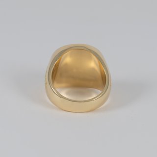 Anillo corona de oro 18k 750