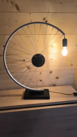 Lámpara llanta Bicicleta