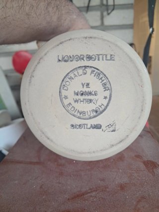 Botella cerámica whisky Ye Monks 12 años