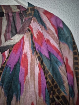 Blusa Tintoretto Multicolor Talla M