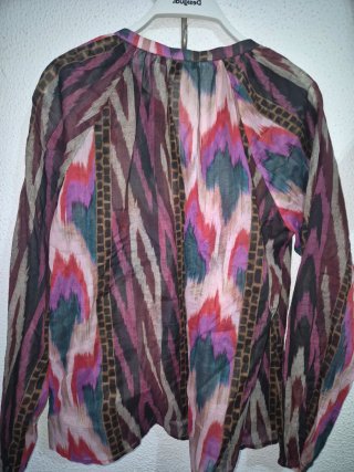 Blusa Tintoretto Multicolor Talla M