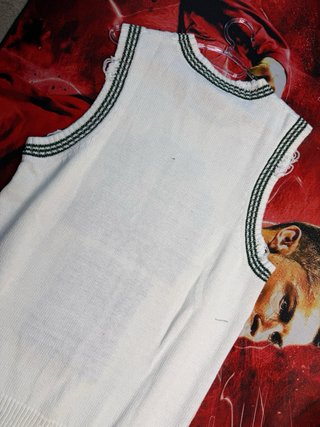 Casa Blanca Colete Tricot Tamanho M