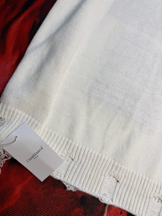 Casa Blanca Colete Tricot Tamanho M