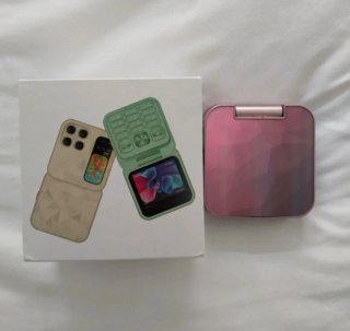 Teléfono I18Pro Dorado/Rosa - Básico