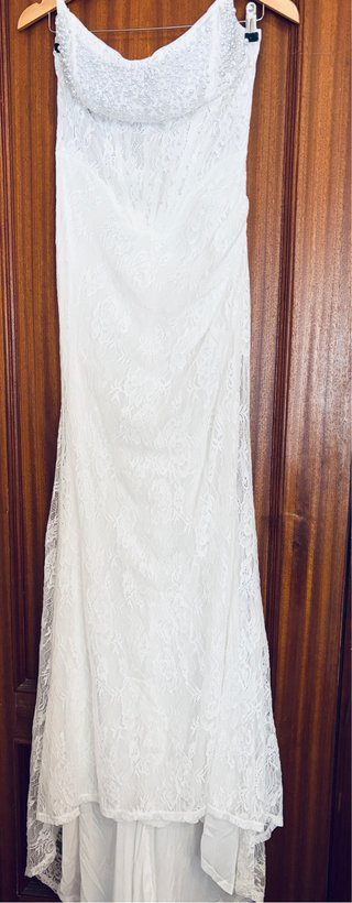Vestido de Novia Blanco Encaje