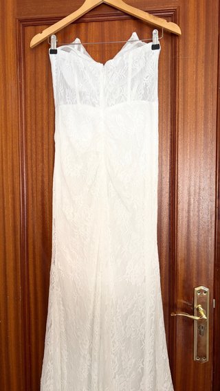 Vestido de Novia Blanco Encaje