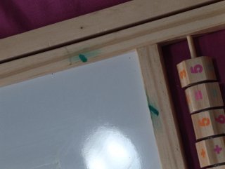 Pizarra infantil de madera+regalo libro pizarra