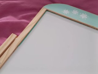 Pizarra infantil de madera+regalo libro pizarra
