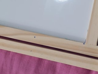 Pizarra infantil de madera+regalo libro pizarra