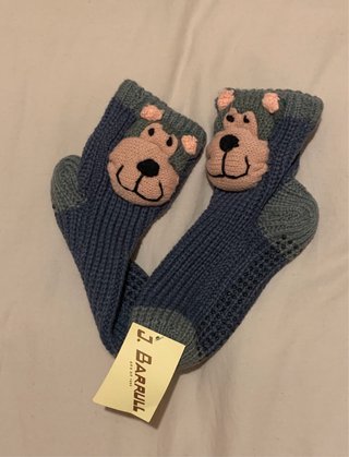Calcetines antideslizantes y de lana