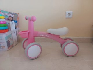 Bici de aprendizaje Umatoll rosa