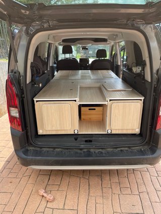 PEUGEOT RIFTER GT LINE LONG 2021, 7PLZ +KIT CAMPER