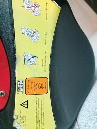 Silla coche 0-11 años como nueva