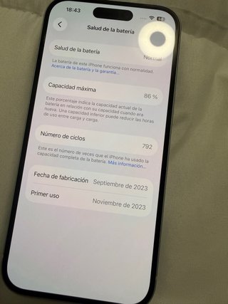 iPhone 15 Azul 128GB