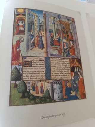 Grabado antiguo manuscrito medieval