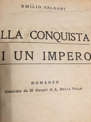 2 Libri Antichi Salgari