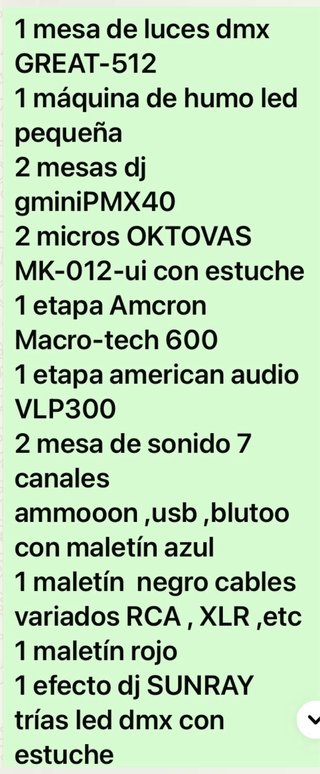 Equipo Sonido Completo: Mesa, Altavoces, Micros